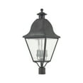 thumbnail image 6 of Livex Lighting Amwell 4 Light Outdoor Post Lantern, 6 of 7