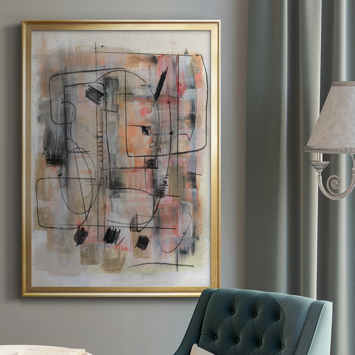 Walled City Premium Classic Framed Print - Ready to Hang