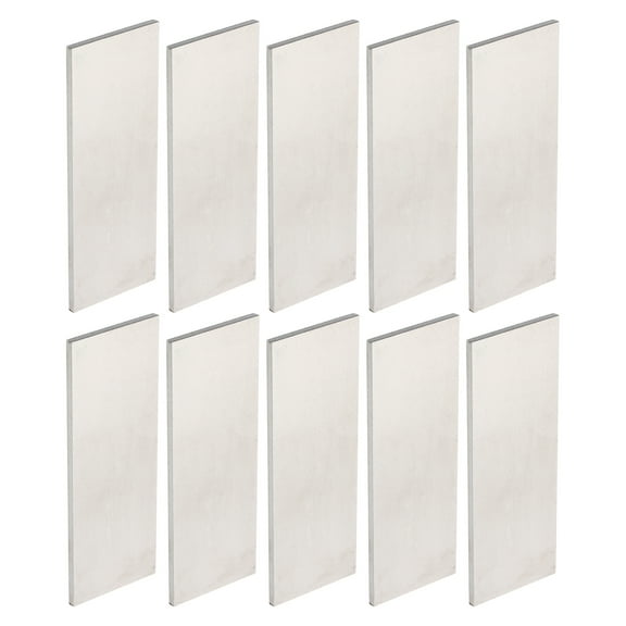 Uxcell 10 Pack 1084 Steel for Knife Making Steel, 4" x 1 1/2" x 1/8" Steel Flat Bar