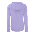 thumbnail image 3 of Women's Cutter & Buck Purple Minnesota Vikings  Daybreak Eco Recycled Full-Zip Hoodie Jacket, 3 of 3