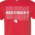 thumbnail image 4 of Inktastic Athletic Red Friday Dog Tags T-Shirt, 4 of 5