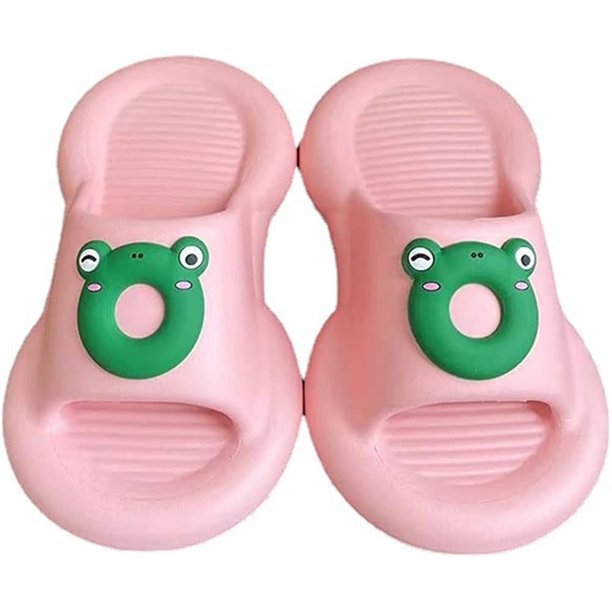 CoCopeaunts Frog Animal Slippers for Women Soft Summer Slippers Cute ...