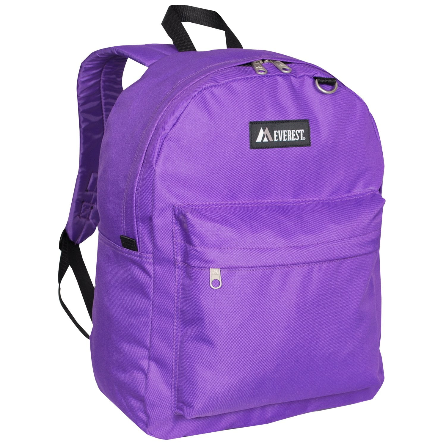 Everest Backpack Book Bag Back to School Classic Style & Size Dark