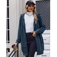 thumbnail image 7 of Zeagoo Women's Zip Up Hoodies Long Fleece Tunic Sweatshirts Casual Oversized Fall Coats Trendy Winter Hoodie, 7 of 7