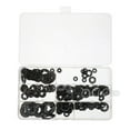 thumbnail image 3 of WHAMVOX 260 Pcs Fasteners Lock Washers Assortment Locking Fastener 2.6X2.6X0.1CM Black, 3 of 8