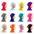 thumbnail image 4 of Fashion Women's Under Scarf Hat Cap Muslim Bone Ninja Hijab Islamic Neck Cover W/8 Colors, 4 of 5