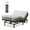 Adjustable Base Only+12" White Mattress, variant on Split King Adjustable Bed Frame Metal Bed Base with Wireless Remote & Under Bed Light, Head and Foot Lift,Adjustable Legs,Zero Gravity,Anti-Snore,4 USB Ports,Side Pocket,Easy Assembly
