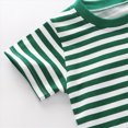 thumbnail image 4 of NIEWTR Kids Girls Summer Clothes Baby Girl Short Sleeve Tee Summer Clothes Toddler Tops Soft Casual Crewneck Play and Sport Shirts 2T 3T 4T(Green,6-12 Months), 4 of 7