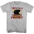 thumbnail image 1 of Popeye Partee Gray Heather Adult T-Shirt Xlt, 1 of 2