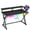 White Racing, variant on RSPGAME 43" Music Sync LED Gaming Desk,X-Shape Ergonomic Monitor Stand Gamer Table,PC Desk with Dynamic Lighting,Color Changing Office Desks,Black Racing