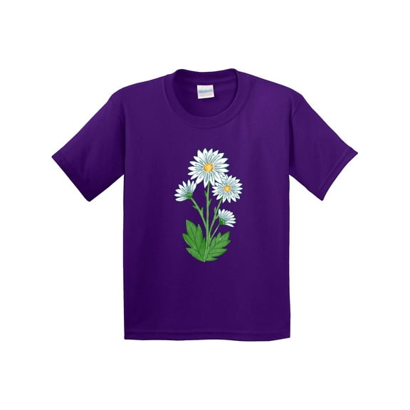 Inktastic Daisy Flower Youth T-Shirt