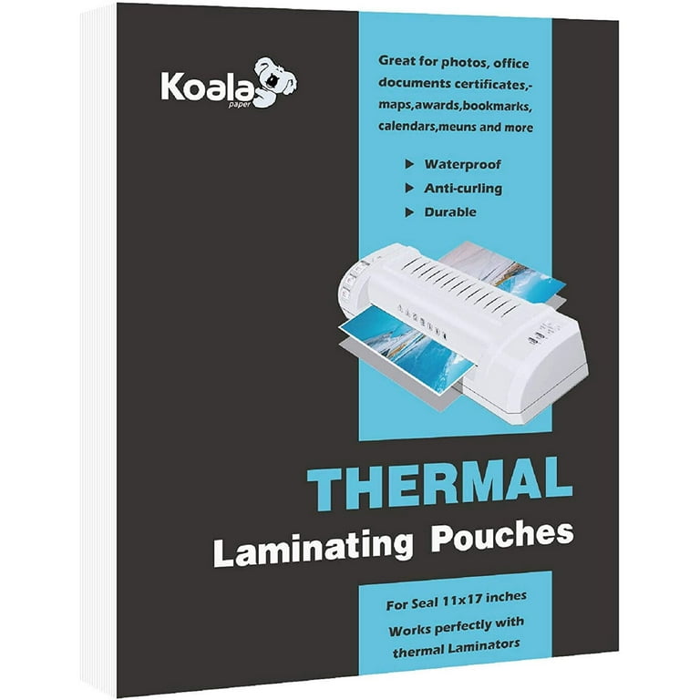 Letter Size 5mil Laminating Pouch Sheets Laminate Paper