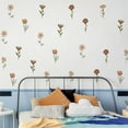 thumbnail image 6 of Farcauo Flower Home Wall Decor Living Room 12 Sheets / 72 pcs Wall Decals Peel and Stick Aesthetic Wall Stickers & Murals Wildflower Wall Stickers Decor for Bedroom Boho Vinyl Kitchen Wall Murals, 6 of 6
