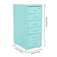 thumbnail image 2 of Vertical File Cabinet, Metal File Cabinet with Lock, Filing Cabinet for Office, Study, Dresser, and More, 2 of 24
