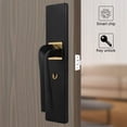 thumbnail image 1 of Simple Door Lock Convenient Ergonomic Handle Wide Application Silent Door Lock For Home School, 1 of 8
