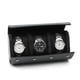 thumbnail image 1 of Estuche Alhajero Organizador De Relojes Y Joyas Espacios Para Reloj, Elegante Joyero y Porta Relojes de Cuero PU (Negro-3 Espacios), 1 of 6