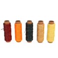thumbnail image 3 of 15pcs Waxed Thread 15 Colors 50 Meters Length DIY Making Leather Wax Coated Sewing Thread for Handwork Crafts, 3 of 4