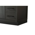 thumbnail image 5 of Elegant Kitchen and Bath Alden 84 Inch Double Bathroom Vanity In Mocha Brown, 5 of 13