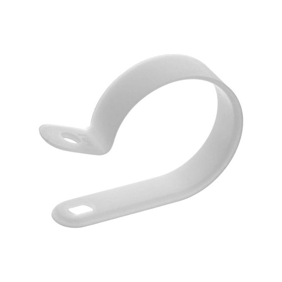 Secure Cable Ties 1 1/4 Inch Natural Cable Clamp - 100 Pack