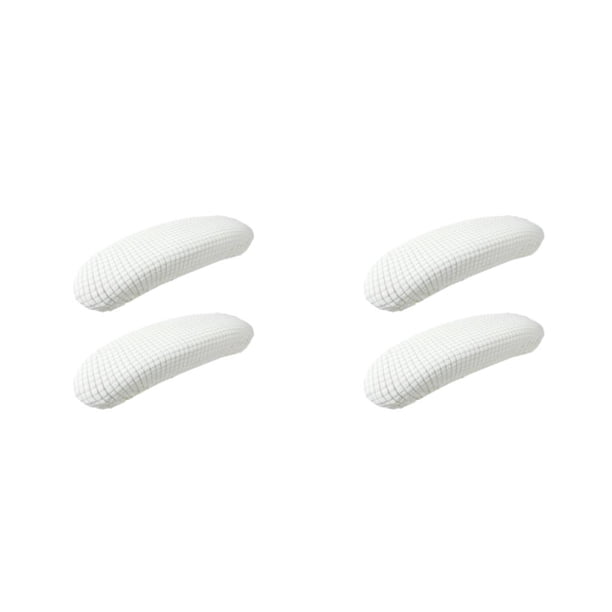 Advancent 2 fundas para sillas con estilo para silla de ordenador, impermeables y fáciles de instalar, color blanco arroz. Arroz blanco 2Conjunto
