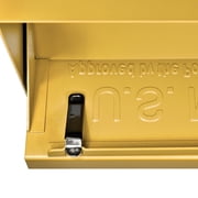 Mail Boss Mail Manager Locking Security Mailbox, Marigold