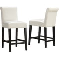 thumbnail image 2 of Arica Counter Stool 24 Inch High, Set of 2, White, 2 of 2
