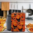 thumbnail image 4 of ZUXONGSY Spooky Black Cat Air Fryer Cover Pressure Cooker Dust Cover with Storage Pockets Large Air Fryer Covers for Kitchen Counter Not Easy to Pilling And Fade Halloween Decor, 4 of 7