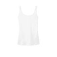 thumbnail image 3 of District Made Ladies Drapey Tank-XS (White), 3 of 6