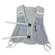 thumbnail image 3 of Paquete de chalecos en funcionamiento respirable con tiras reflectantes múltiples compartimento de almacenamiento mochila para caminar ejercicio al gris, 3 of 7