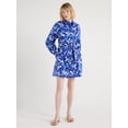 thumbnail image 2 of Scoop Women's Balloon Sleeve Poplin Shirtdress with Pockets, Sizes XS-XXL, 2 of 5