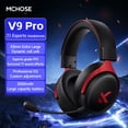 thumbnail image 4 of V9 PRO Wireless Gaming Headset 7.1 Surround Sound for PS5 PS4 PC SWITCH TOPSPEED Gaming Headphones with Noise Canceling Mic, 250Hr Battery, Low 15ms Latency, Lightweight, BT 5.3 FPS Games, 4 of 7
