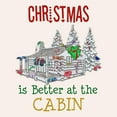 thumbnail image 2 of Phillip, Jamie 12x12 Black Modern Framed Museum Art Print Titled - Cabin Christmas, 2 of 4