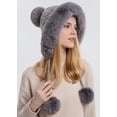 thumbnail image 2 of LinYooLi Chapeaux Chauds et Moelleux pour Femmes Bonnet Épais Mignon Tendance pour Hiver Automne Printemps, 2 of 6
