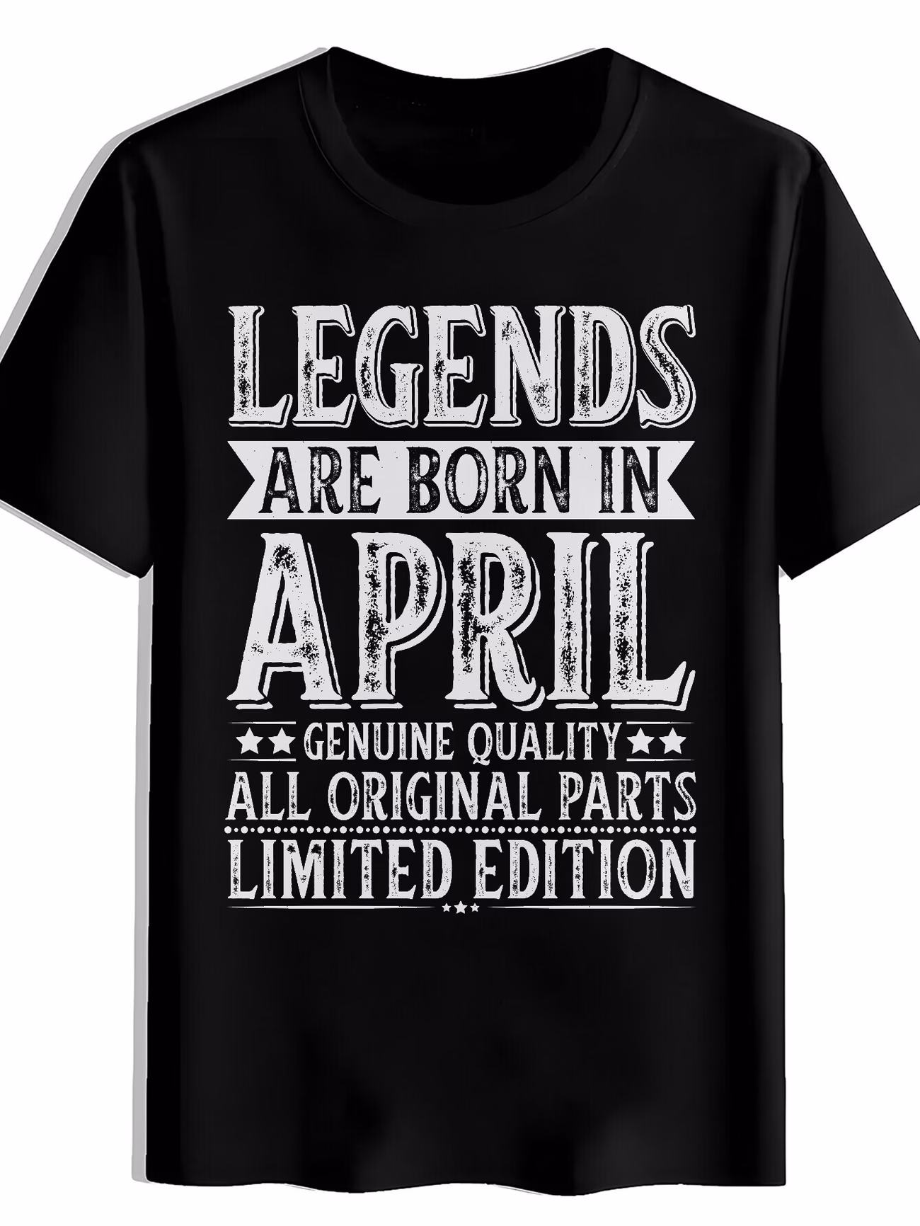 Summer Men's Casual Black Short Sleeved T-shirt, Suitable for Parties and Outdoor Sports