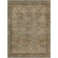 thumbnail image 6 of Washable Rug 8x10 Area Rug for Living Room Bedroom Dining, Washable Vintage Print Carpet, Ultra-Thin Chenille Low Pile Lightweight Rug with Non Slip Backing, Warm Taupe, 6 of 7