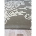 thumbnail image 3 of EORC LT.Brown Hand-Tufted Wool Transitional Modern Tufted Rug, 9' x 12'-Color:lt.brown,Material:Wool, 3 of 3