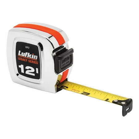 

Lufkin Legacy Series 12 ft. L x 0.75 in. W Tape Measure Silver 1 pk