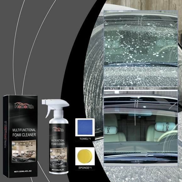 Kcavykas Clearance Sales,Canada DayMulti Functional Glass Oil Film Foam Remover Oil Film Cleaner Front Windshield Special Vehicle Oil Film Glass Water Oil Film Cleaner 120ml