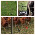 thumbnail image 2 of 2Pcs Electric Farm Fence Jump Connector Fencing System Wire Electric Fence Jump Cable, 2 of 8