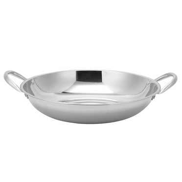 Takeaway Pot Double Handle Small Cooking Pot Stainless Steel Dry Pot Cooking Pan