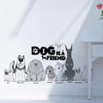 thumbnail image 4 of Decoración de jardín de infantes para perros, lindas pegatinas de pared para perros, arte de pared de jardín de infantes para habitaciones de bebés, niñas, niños y niños, 4 of 5