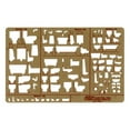 thumbnail image 1 of CHARTPAK, INC. 1162I PICKETT TEMPLATE PLUMBING ELEVATION VIEW, 1 of 3