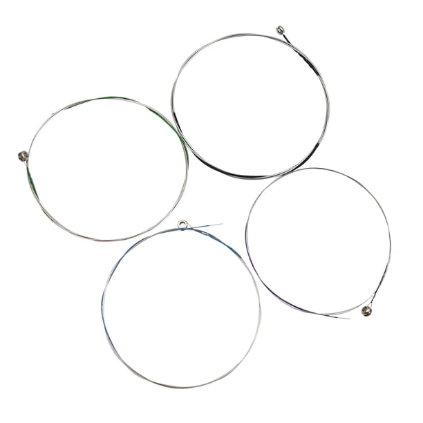 Cuerdas De Violín, Acero 4 Piezas Cuerdas De Repuesto De Violín De De Sonido Para Instrumentos Musicales