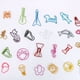 thumbnail image 3 of Methold 10 Uds. Clips de papel con forma de Animal bonito dispensadores de marcadores de libros de Metal patrón de accesorios de oficina al cartulina, 3 of 6