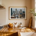 thumbnail image 3 of North Side Skyscrapers - Chicago Illinois Photography Oak Framed Wall Art Print 16 x 24 inches, 3 of 6