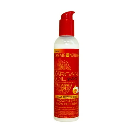 Creme Of Nature Argan Oil Heat Protector Blow Out Cream