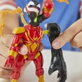 thumbnail image 6 of MixMashers Marvel Spider-Man Iron Spider Toy, 5” (12 cm) Mix-&-Match Deluxe Figure, 4+, 6 of 12