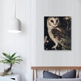 thumbnail image 4 of Shiartex Moody Dark Colors Owl Posters Owl On Tree At Night Canvas Wall Art Retro Cute It'S The Dead Of Night Wild Animal Prints Painting Minimalist Eclectic Aesthetic Wall Decor, 4 of 5
