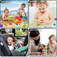 thumbnail image 5 of Juguete Montessori para bebés de 1 a 2 años, juguete infantil en forma de cubo para habilidades motoras finas y aprendizaje temprano, regalo de juguete sensorial para niños y niñas de 1 2 a 3 años, regalo para recién nacidos Rojo Verde, 5 of 5