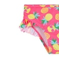 thumbnail image 3 of Saint Eve Toddler and Kids Swim Rash Guard UPF 50 Sun Protection 2-Piece Set for Girls - Pink Aqua Pineapples, 3T, 3 of 6